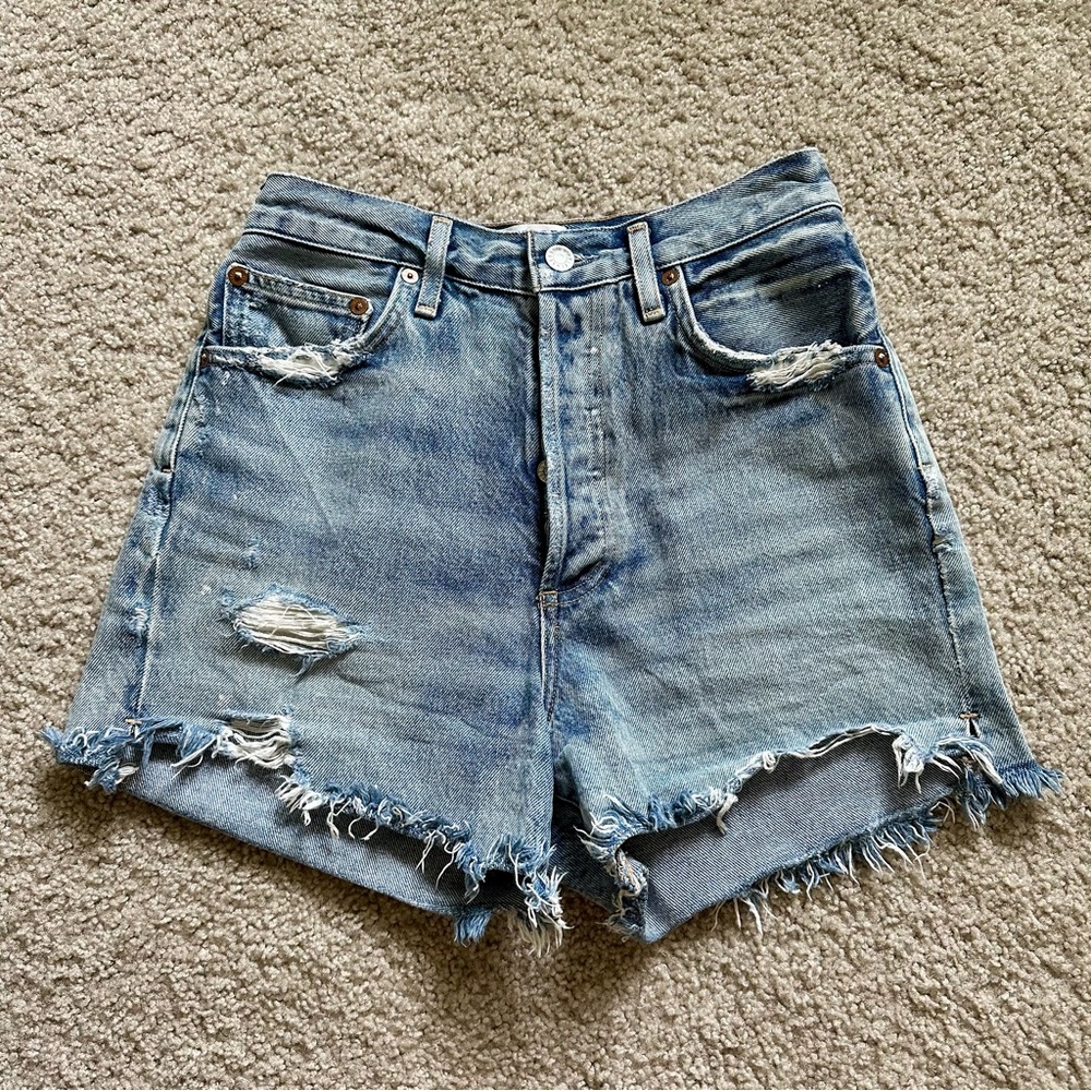 SOLD AGOLDE Dee Shorts size 26